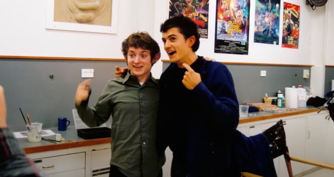 Il Signore degli Anelli Elijah Wood Orlando Bloom