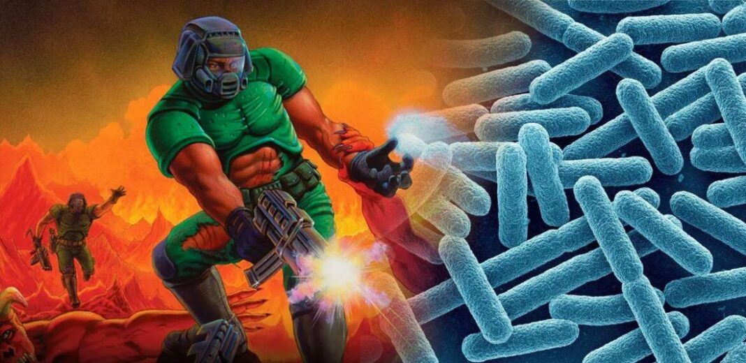 Doom gira sui batteri di Escherichia coli