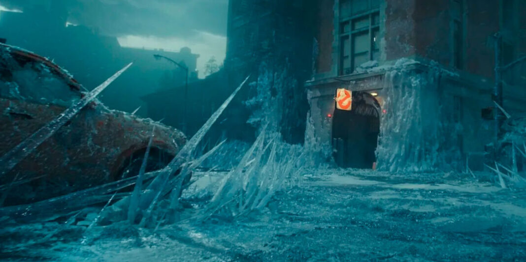caserma ghostbusters minaccia glaciale trailer finale