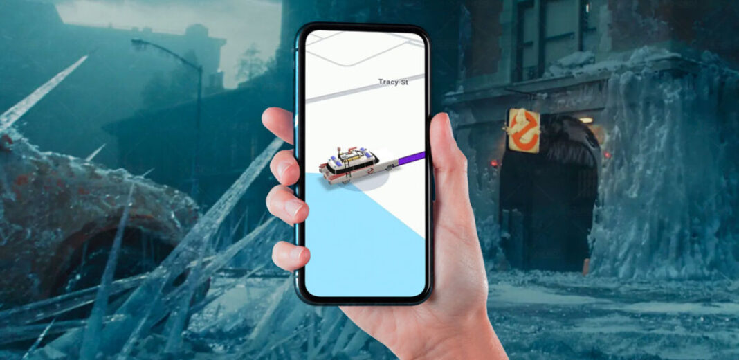 waze app ghostbusters ecto 1