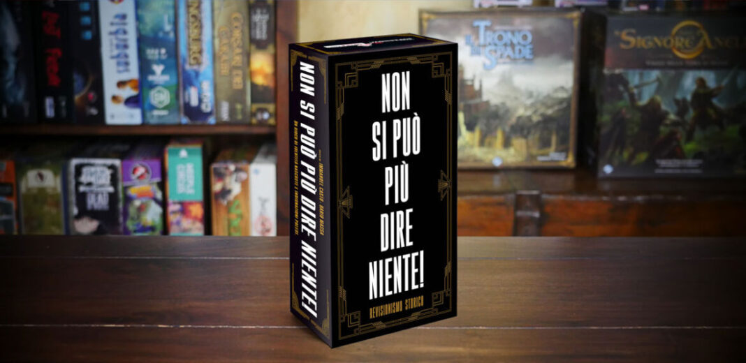 non si può dire niente gioco da tavolo studio supernova