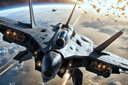 space aircraft duel dogfight