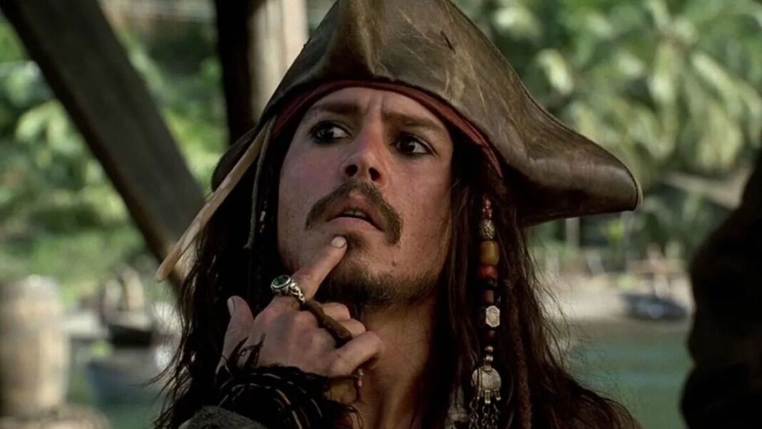 Johnny Depp Jack Sparrow Pirati dei Caraibi