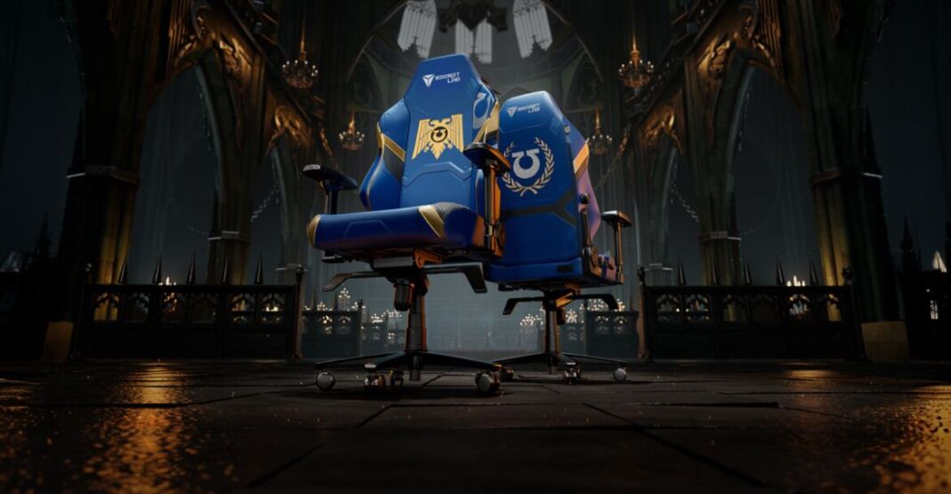 Secretlab TITAN Evo Warhammer 40.000 Ultramarines Edition