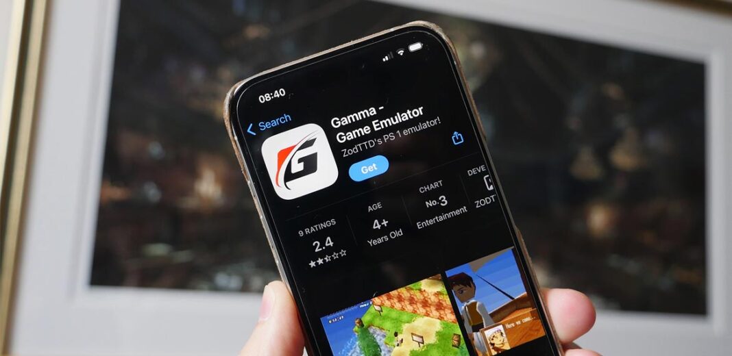 gamma emulatore PlayStation 1 iphone ipad