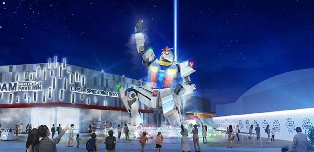 statua gundam osaka