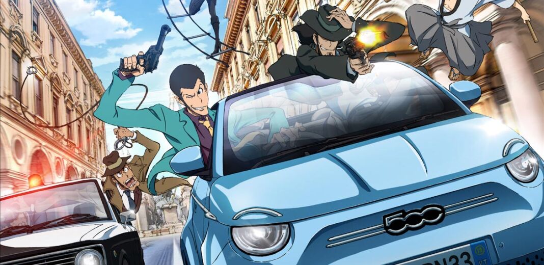 FIAT 500 X LUPIN THE THIRD