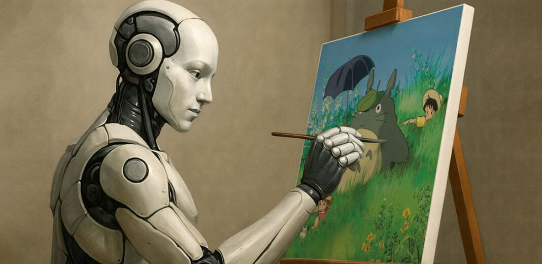 immagini IA stile Studio Ghibli