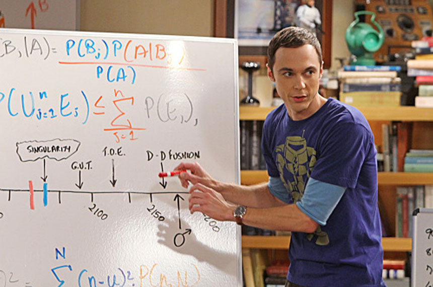 sheldon cooper lavagna esaltazione vegetali crucuferi