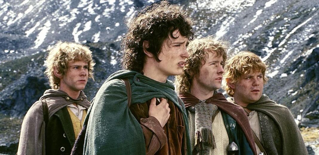 la compagnia dell anello frodo sam merry pipino