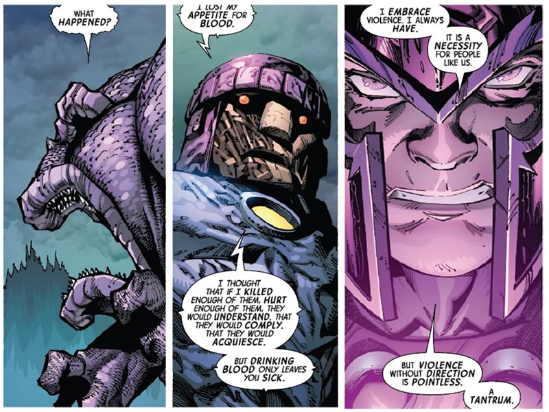 magneto X men 17 2025 tavola
