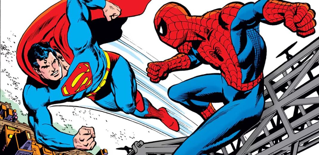 superman vs spider man crossover dc marvel