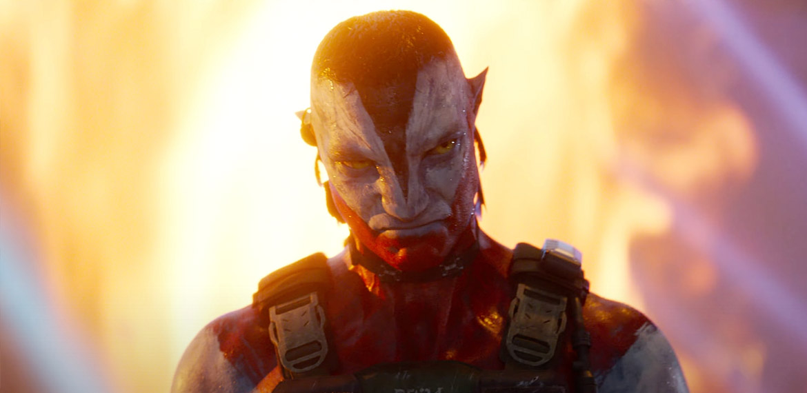 Quaritch Avatar Fuoco e Cenere