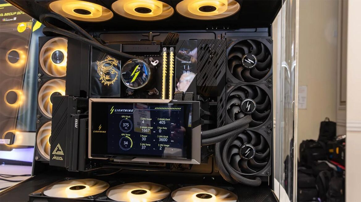 GeForce RTX 5090 32G LIGHTNING Z Limited Edition GeForce RTX 5090 32G LIGHTNING Z Limited Edition