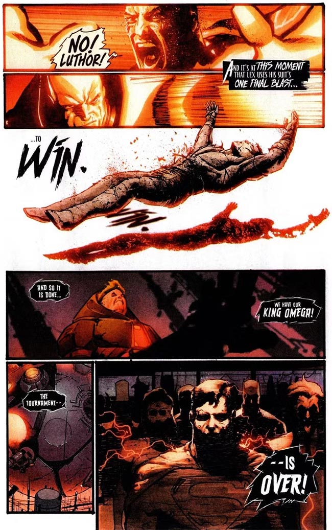 morte Superman DC KO 4 morte Superman DC KO 4