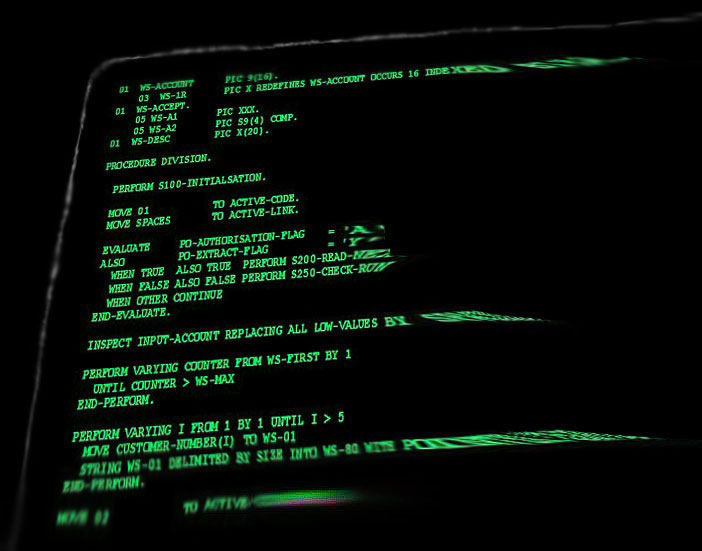 schermata COBOL schermata COBOL