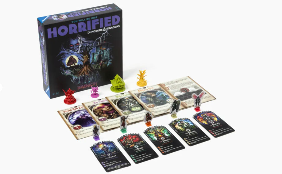 Horrified Dungeons and Dragons Ravenloft tabletop Horrified Dungeons and Dragons Ravenloft tabletop