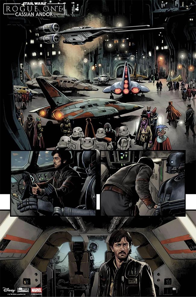 Star Wars Rogue One Cassian Andor tavola 2 Star Wars Rogue One Cassian Andor tavola 2